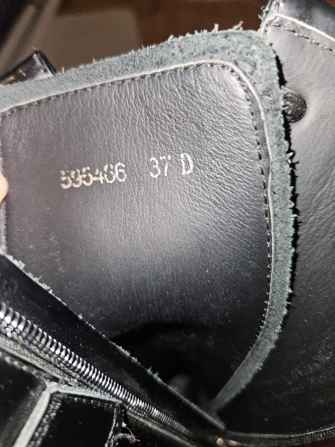 Alexander McQueen Black Leather Boots Size 37 image indicator(3)