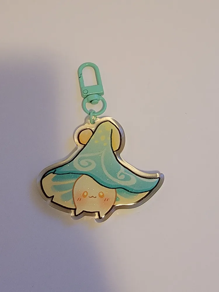 Cute Mushroom Character Keychain image indicator(2)