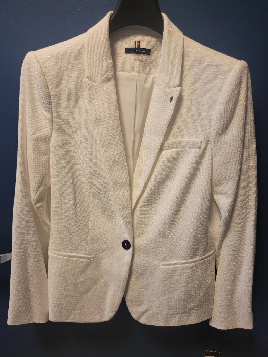 Women's Tommy Hilfiger White Blazer - NEW!!! thumbnail