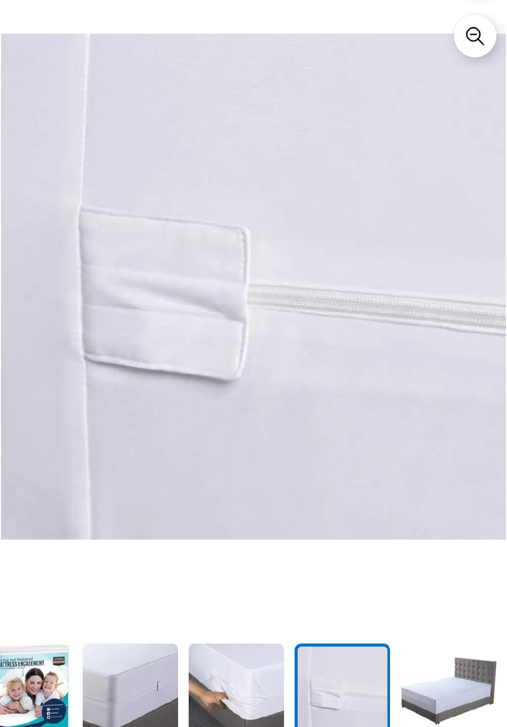 TWIN Waterproof Mattress Encasement  13" image indicator(9)