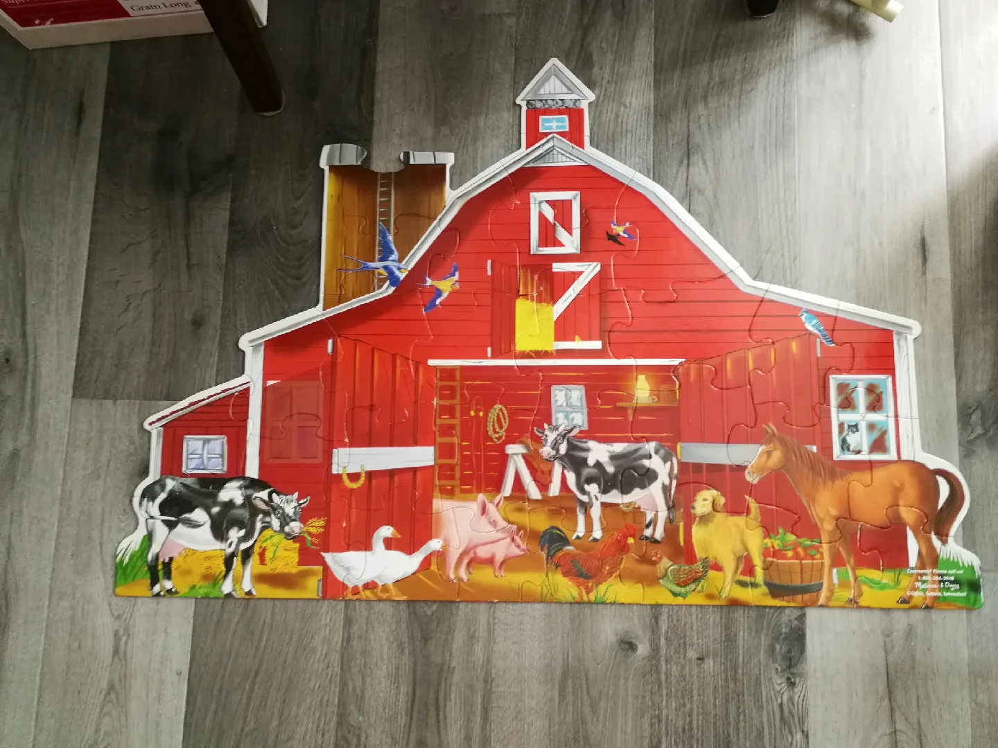 BARN floor puzzle thumbnail