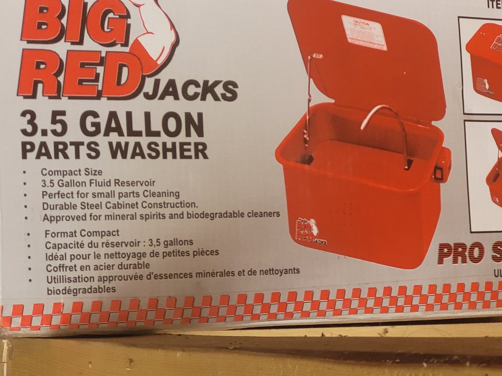 3.5 gallon parts washer