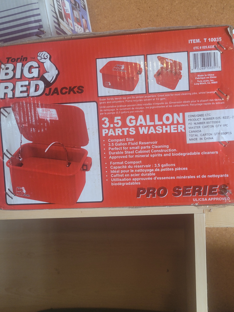 3.5 gallon parts washer - photo 2