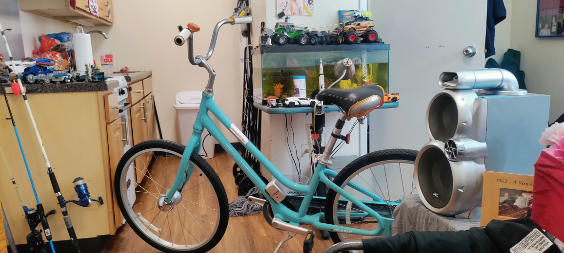 Giant suede Shimano automatic shifting bike