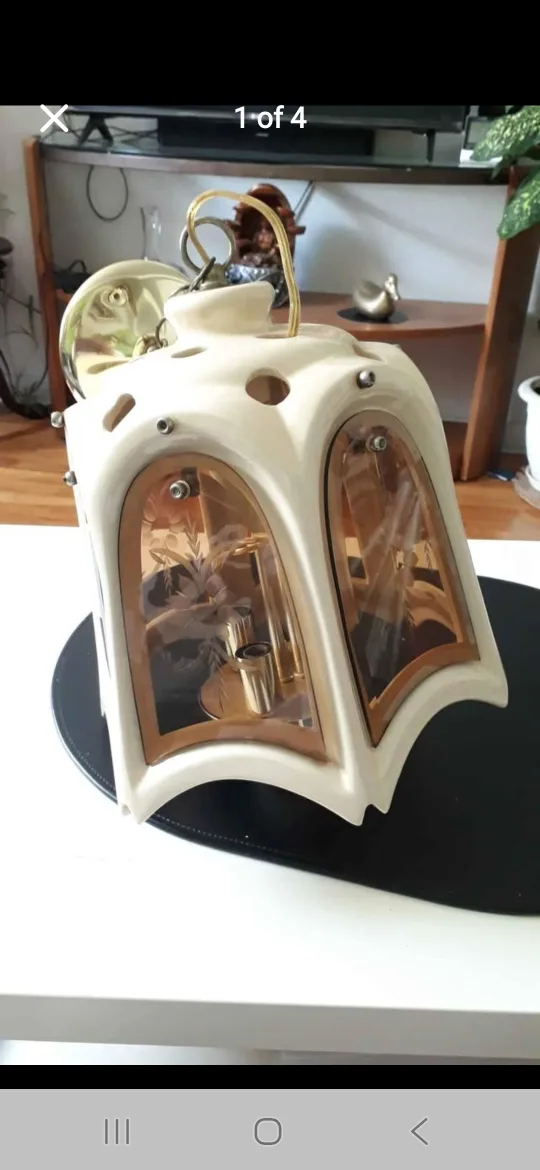 Vintage Hanging Light Fixture thumbnail