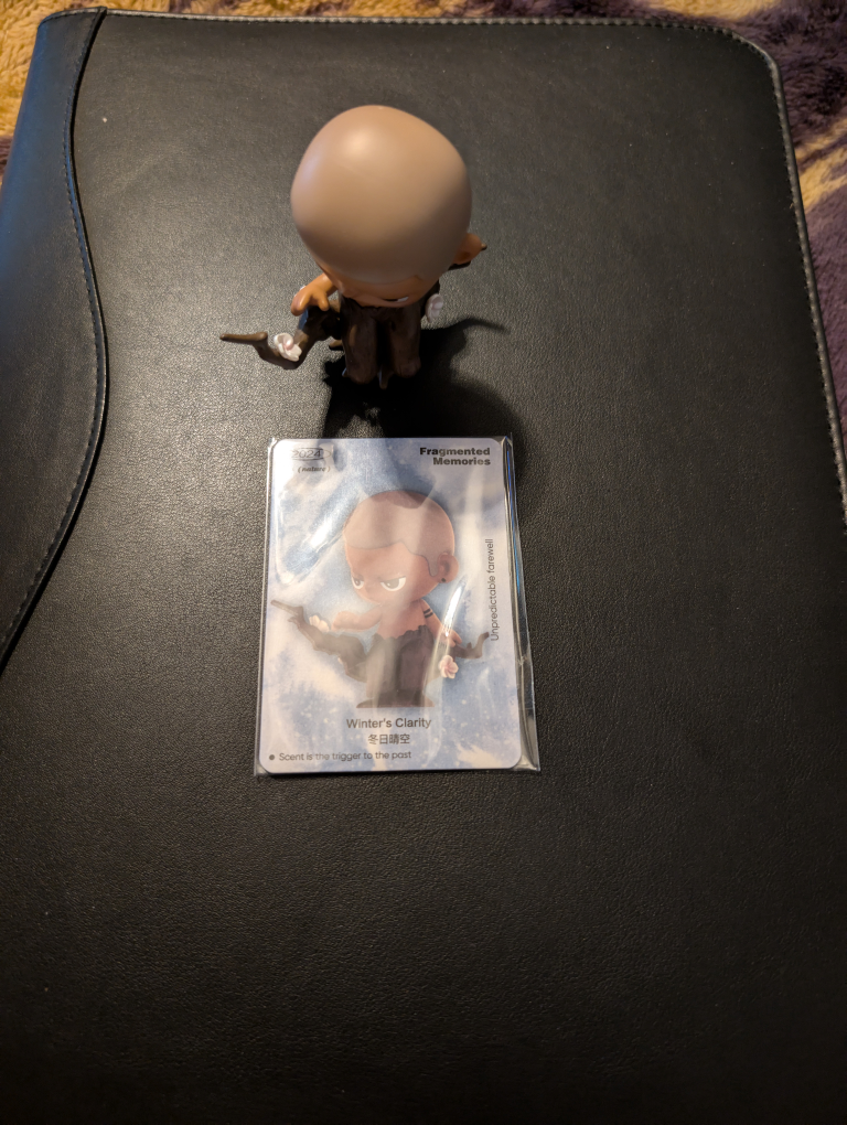 Pop Mart Kubo Breathing In series collectible figure Winter's