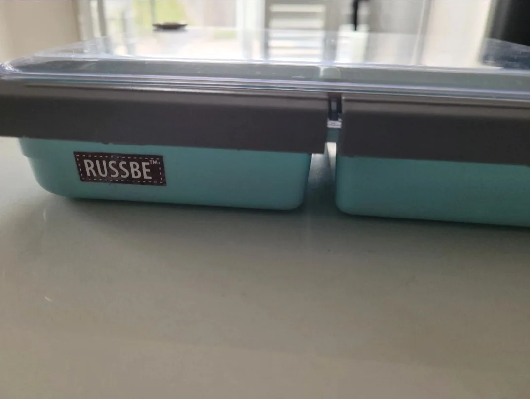 🥕 Blue Bento Lunch Box image indicator(2)