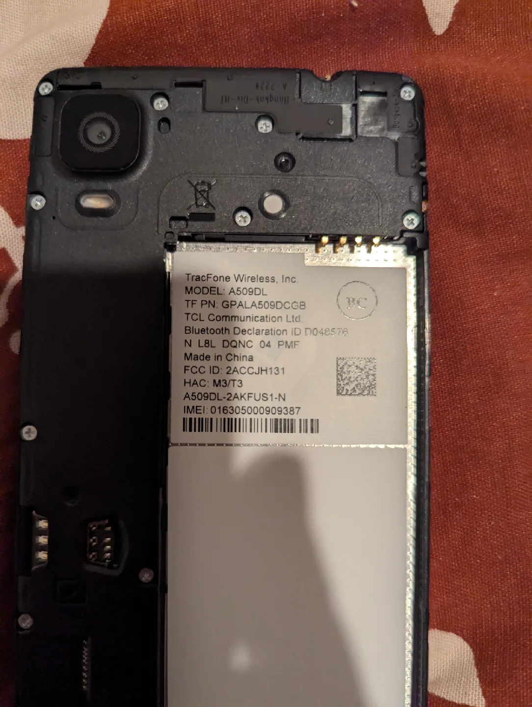 TCL A3 - 32 GB - Black - TracFone (Read Description) image indicator(8)