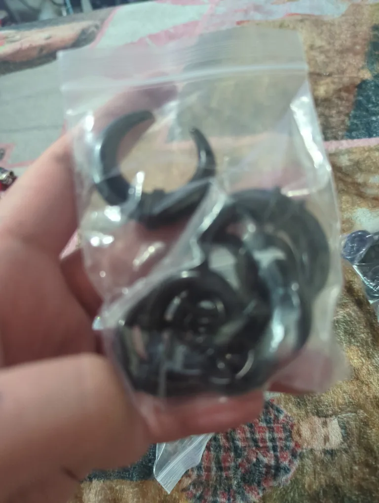 Ear Stretching Kit - Black Tapers and Plugs image indicator(3)