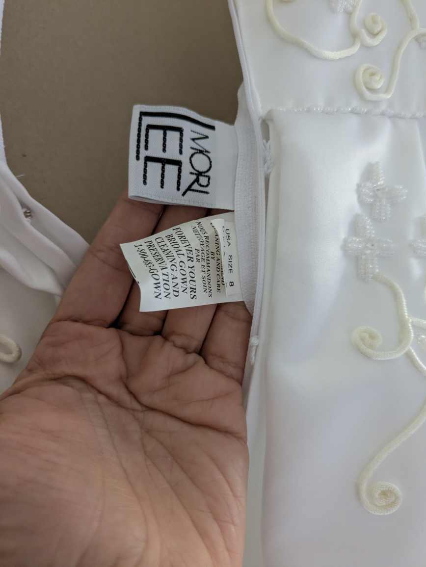 White Wedding Dress from Morilee - photo 5