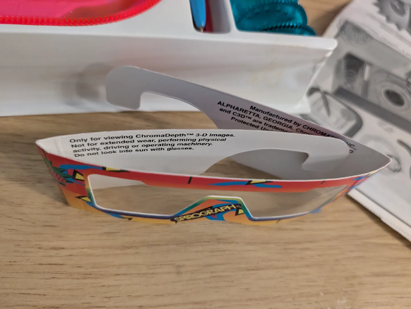 Vintage Spirograph Drawing Toy Set image indicator(3)