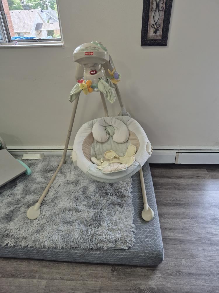 Fisher-Price Nature's Touch Cradle Swing