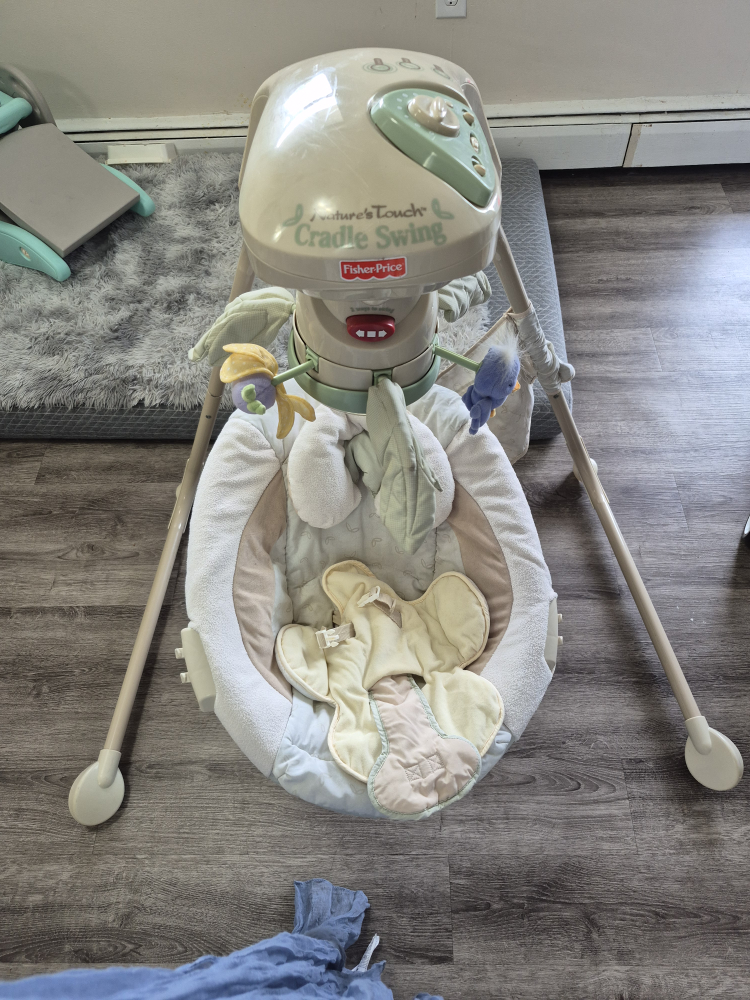 Fisher-Price Nature's Touch Cradle Swing - photo 2