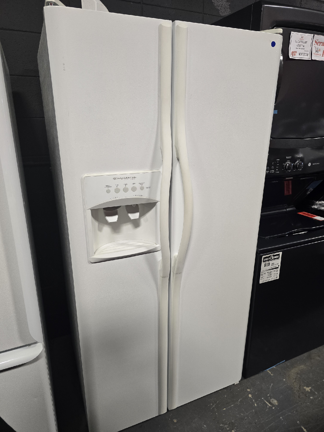 Frigidaire Side-by-Side Refrigerator - White