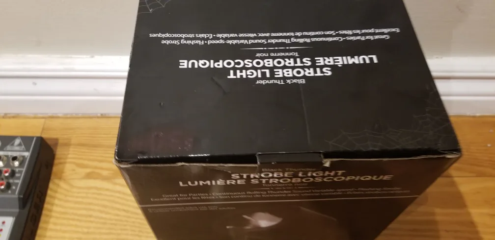 Black Thunder Strobe Light image indicator(6)