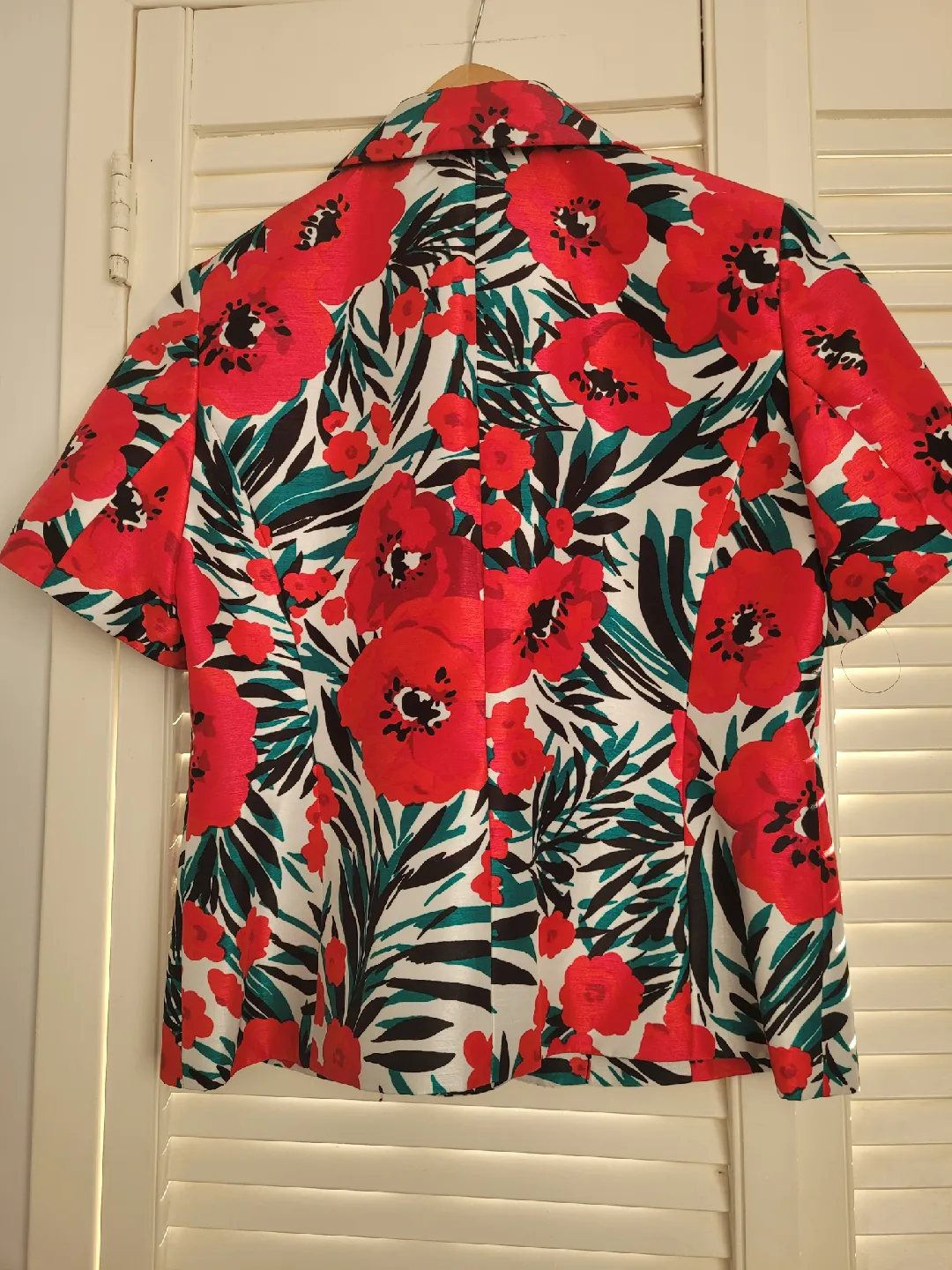 Le Suit Floral Blazer - Size 10 image indicator(2)