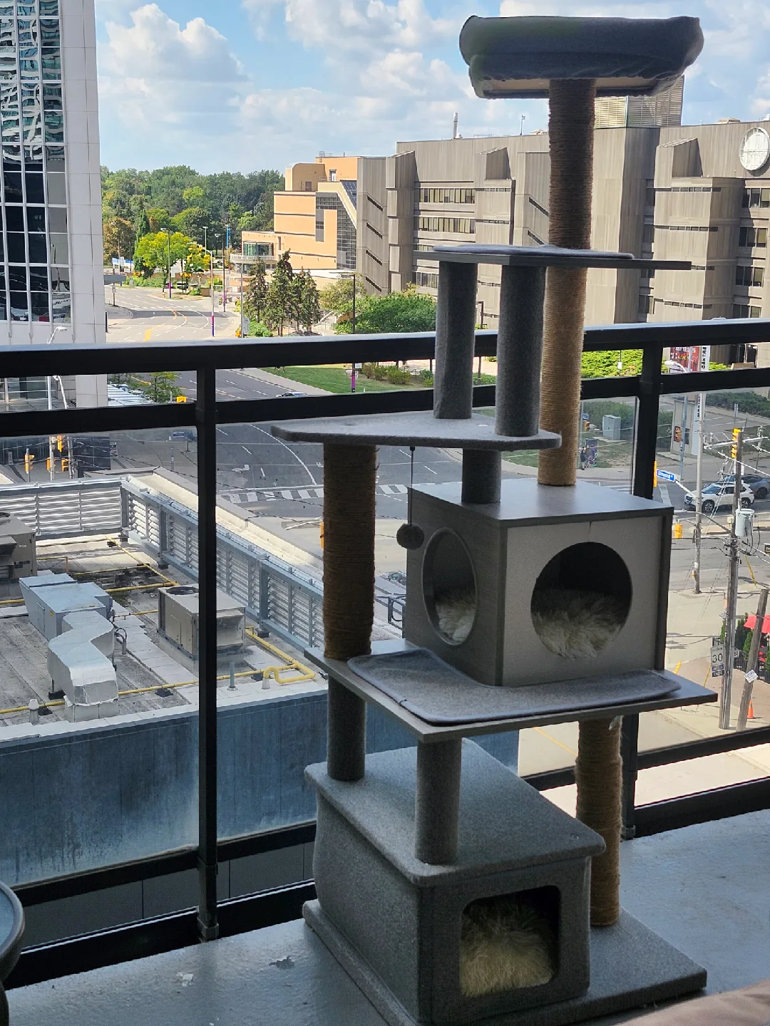 Cat Tree - Grey, Multi-Level image indicator(5)