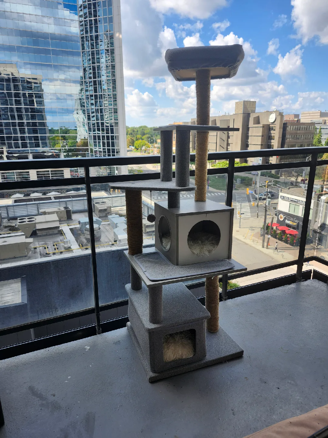 Cat Tree - Grey, Multi-Level image indicator(6)