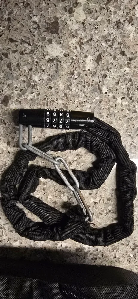 Black Bike Bag with Lock - image indicator(2)