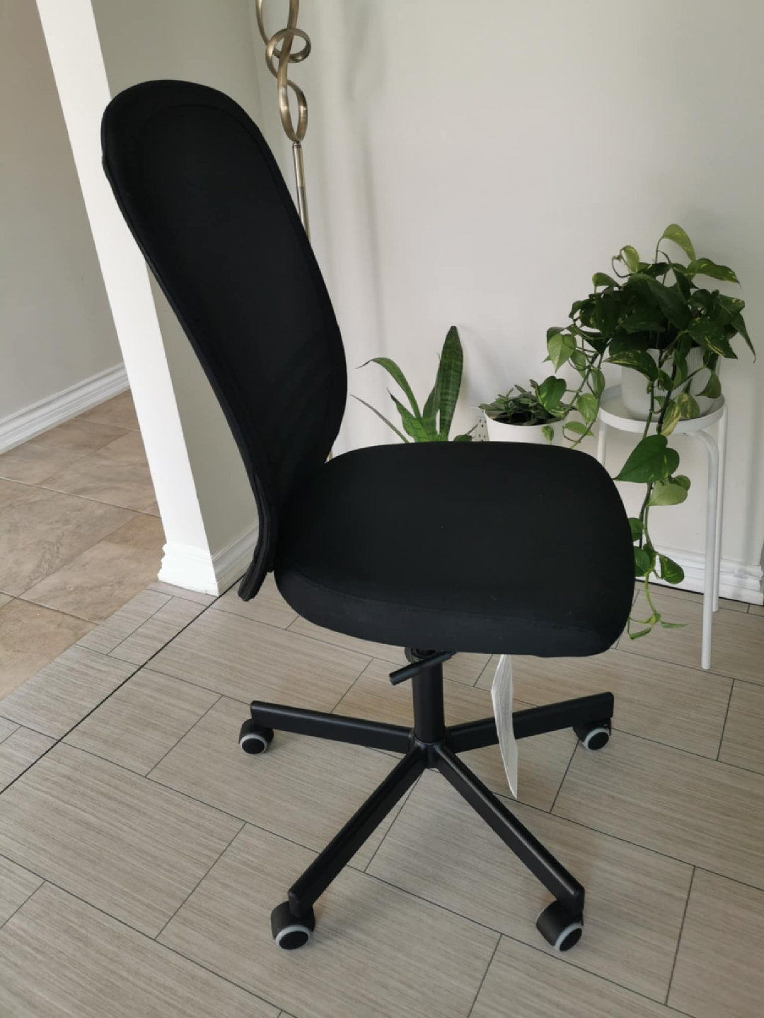 IKEA Renberget Black Office Chair - photo 2