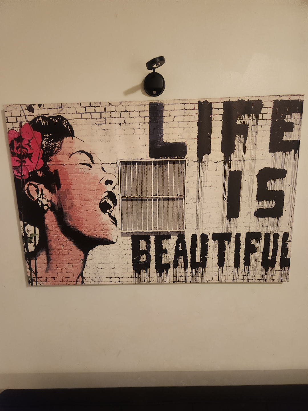 Life is Beautiful Wall Art, Banksy - photo 4