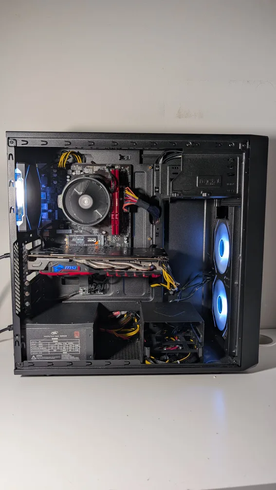 Gaming PC - Ryzen 5 2400g, RX 580, 16 Gb ram, 512gb SSD. image indicator(3)