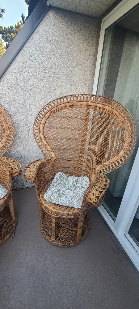 Wicker Peacock Chairs image indicator(2)