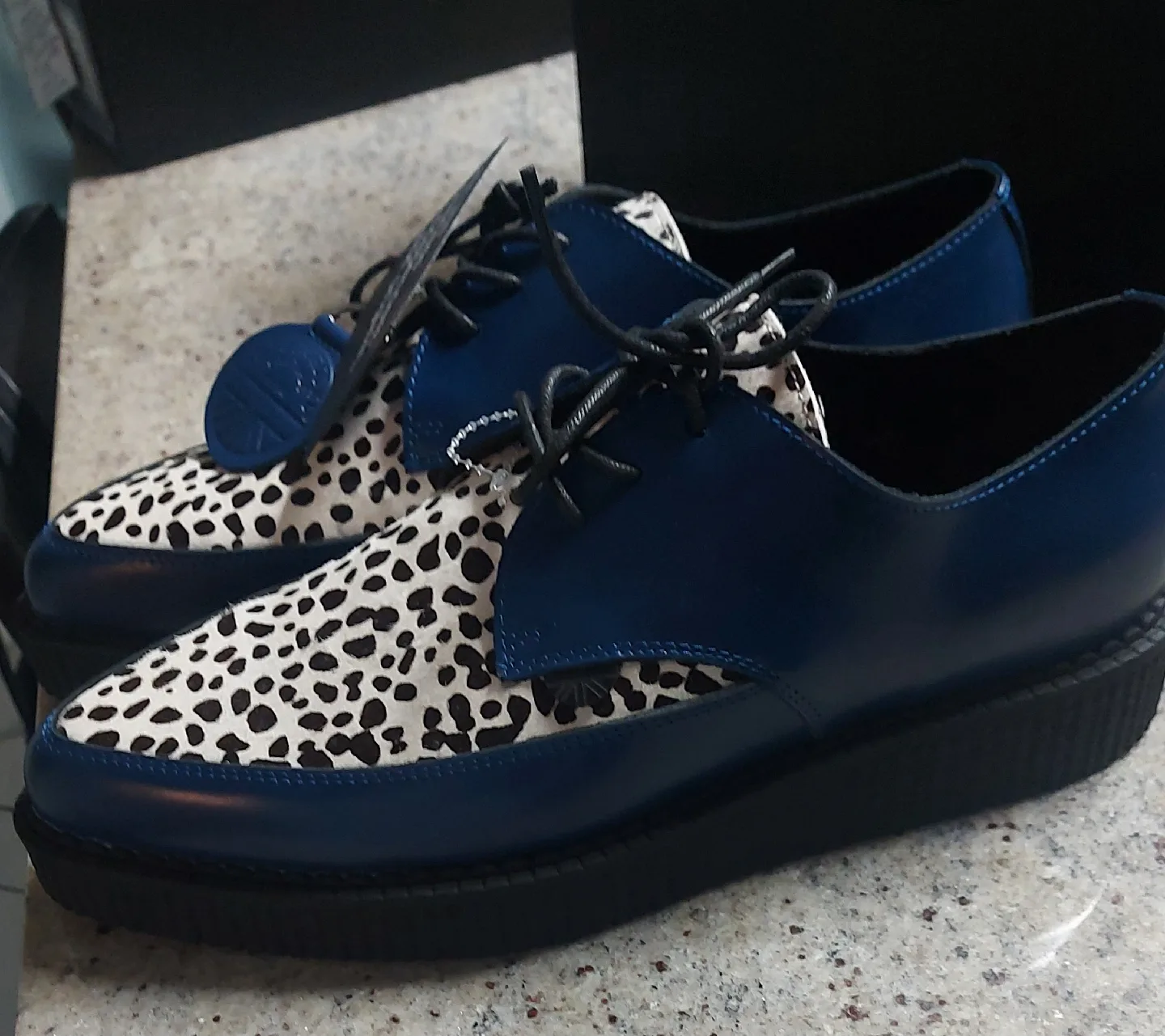 Underground England Creepers, Blue & Dalmatian, Brand New image indicator(3)