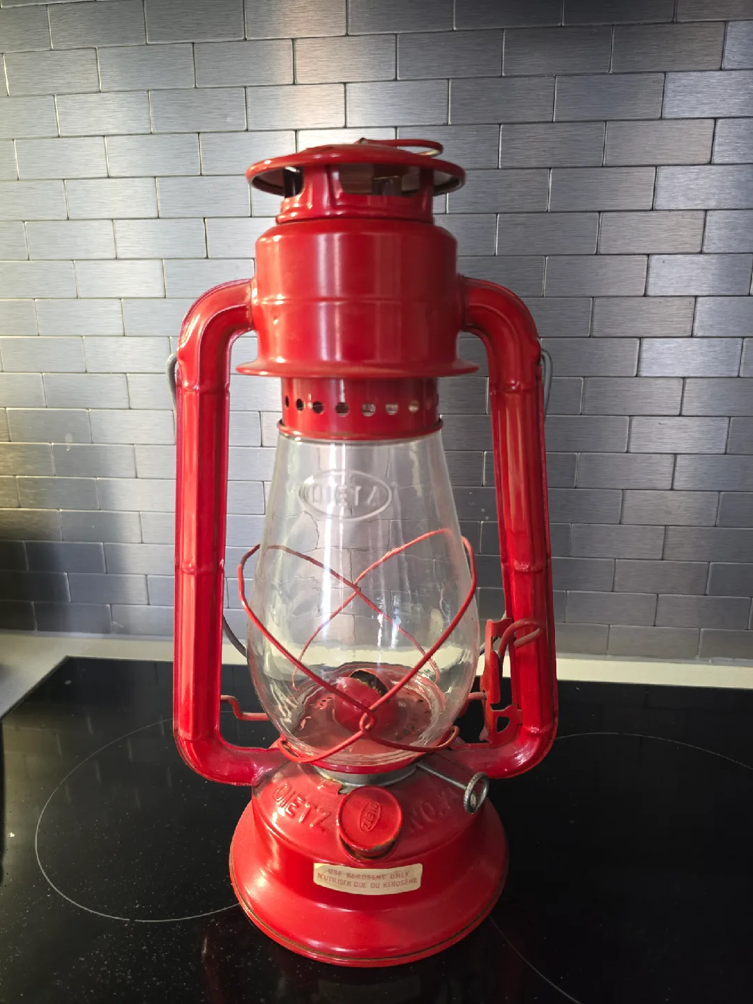 Dietz Junior No. 80 Red Kerosene Lantern thumbnail