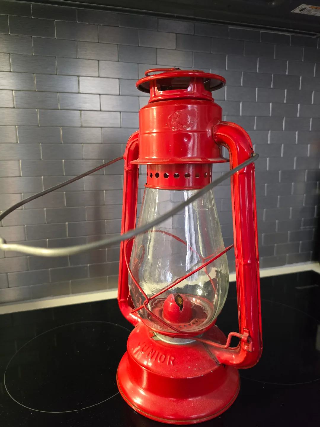 Dietz Junior No. 80 Red Kerosene Lantern image indicator(2)