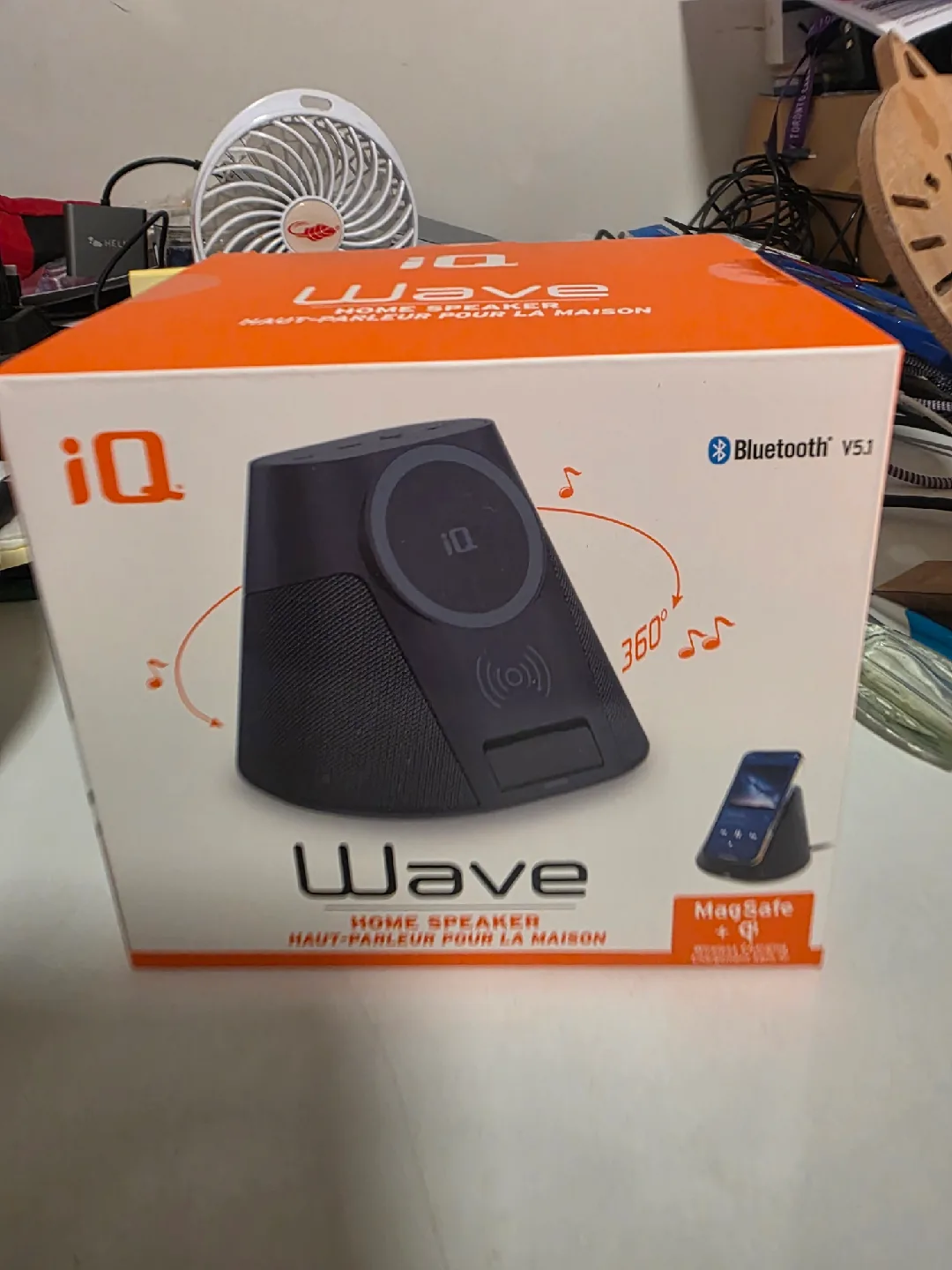iQ Wave Home Speaker w/ MagSafe Charger - Bluetooth image indicator(4)