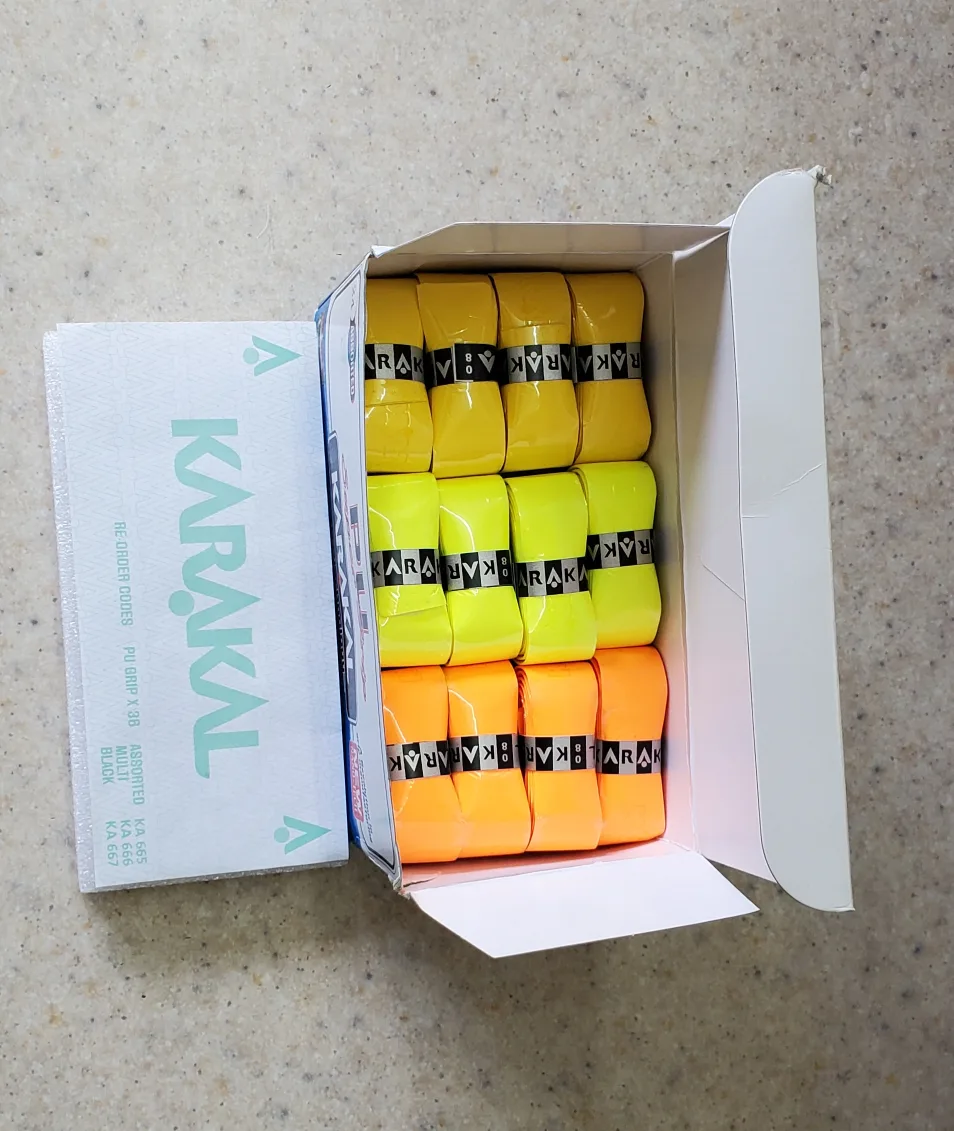 Karakal PU Super Grip - 24 Assorted Grips image indicator(2)