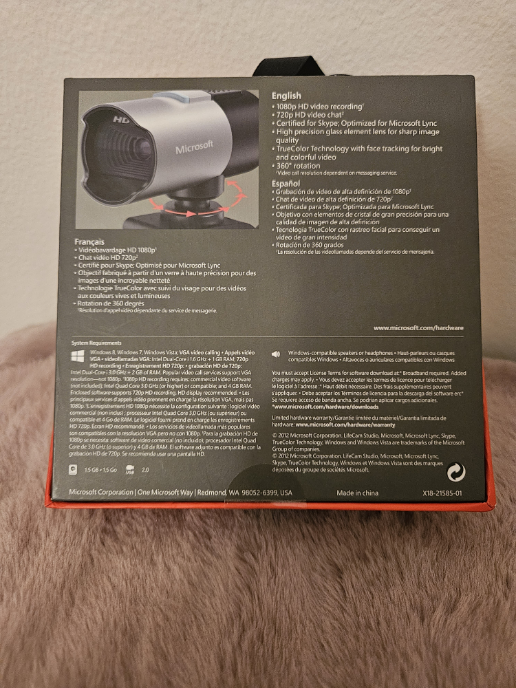 Microsoft LifeCam Studio Webcam - Brand New! - photo 2
