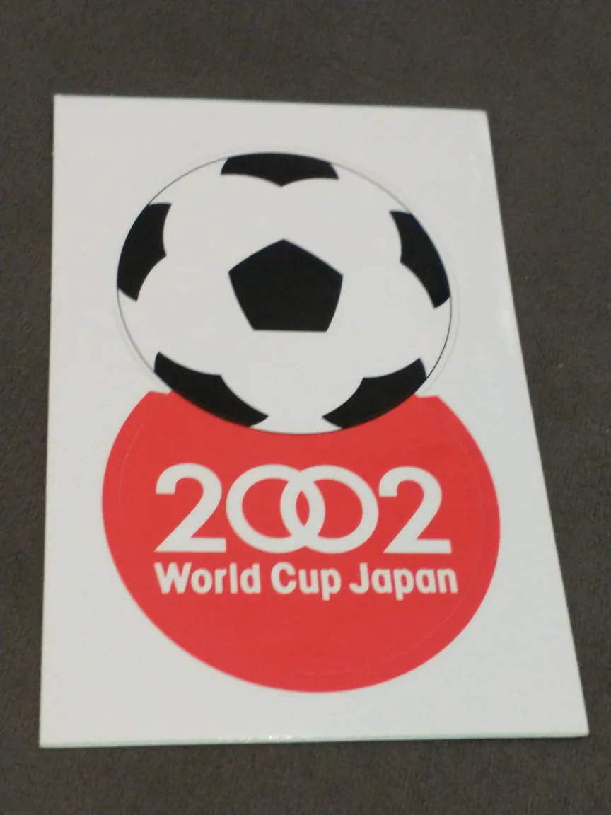 Rare, lovely 2002 FIFA Japan World Cup sticker thumbnail