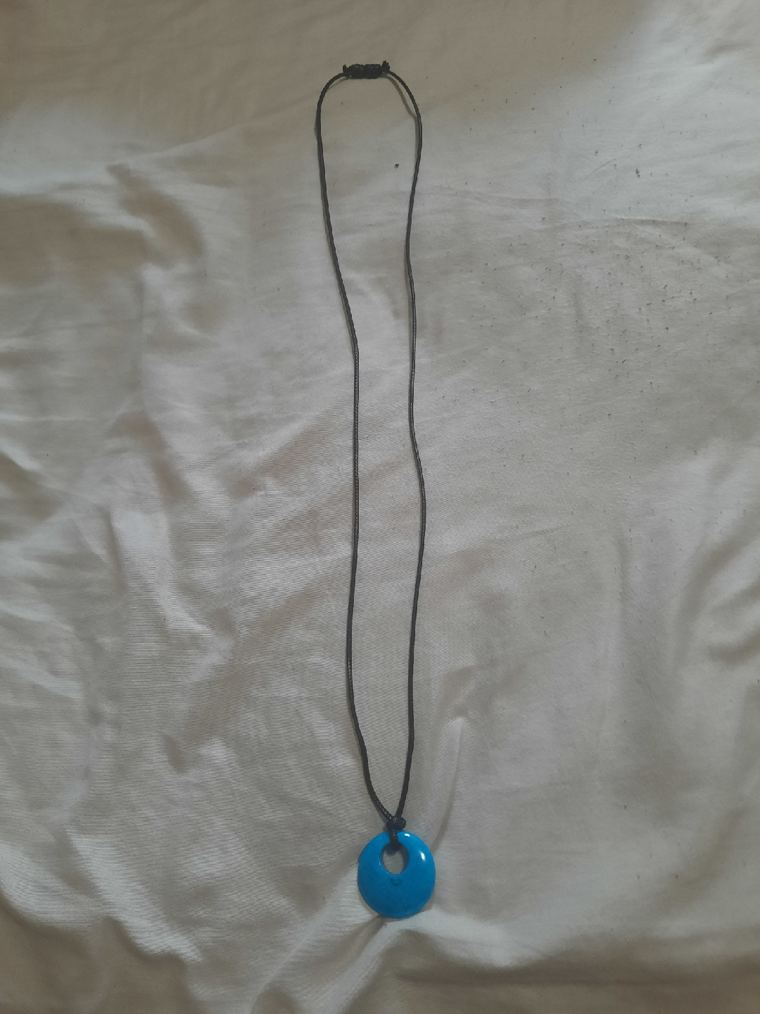 Blue Pendant Necklace pick up only