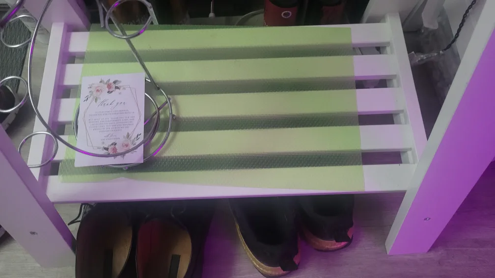 White Wine Rack & Shoe Storage image indicator(3)