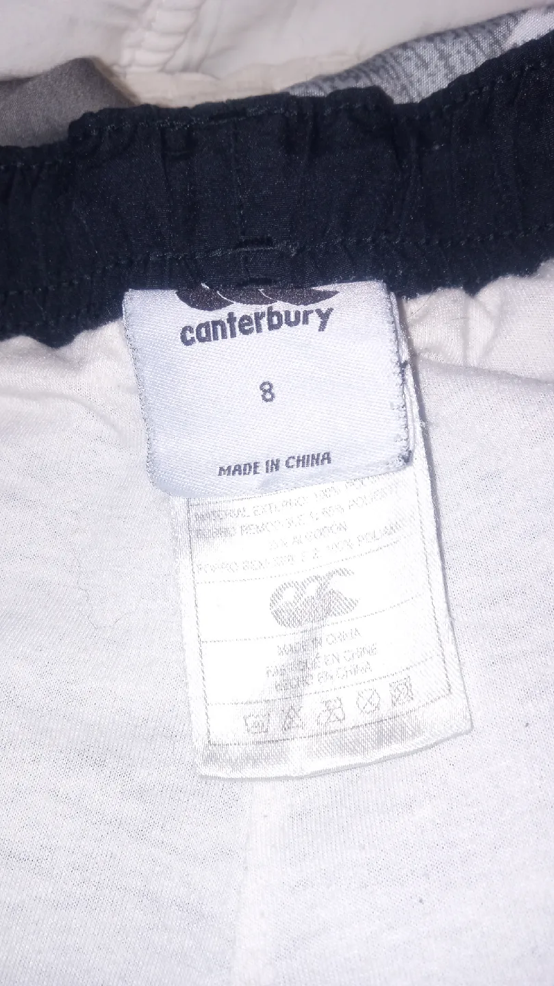 Canterbury Black Track Pants - Size 8 image indicator(2)