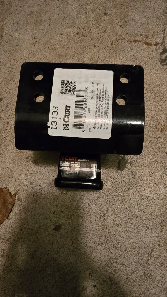 Curt Trailer Hitch Receiver + Hitch flag extension image indicator(2)