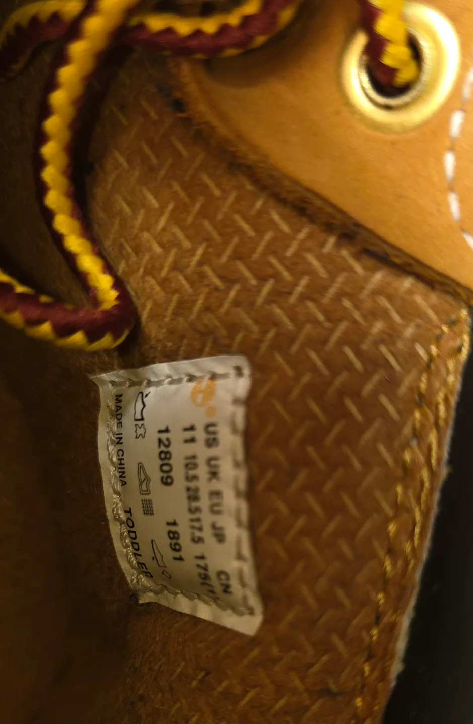 Timberland Toddler Boots Size 11 image indicator(5)