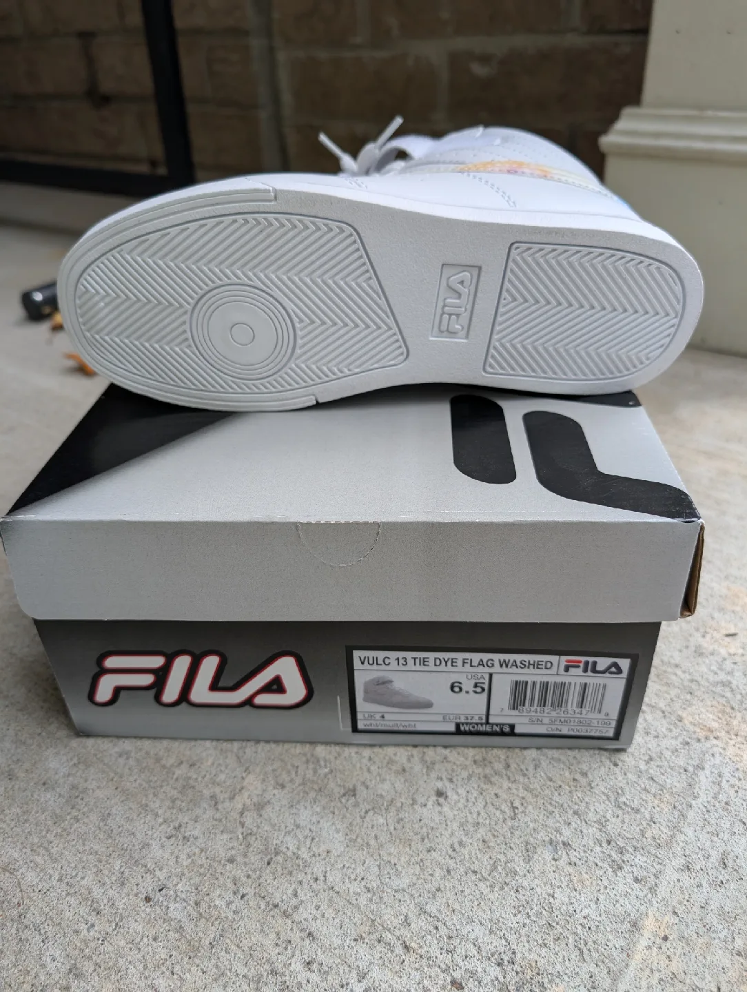 Fila Vulc 13 Tie Dye Flag Washed Sneakers - Women image indicator(4)