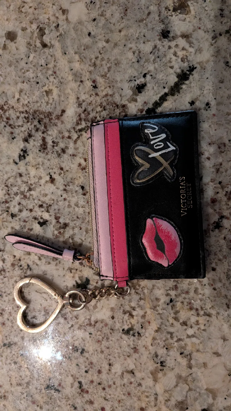 Juicy Couture Wallet w/Victoria's Secret key change purse image indicator(3)