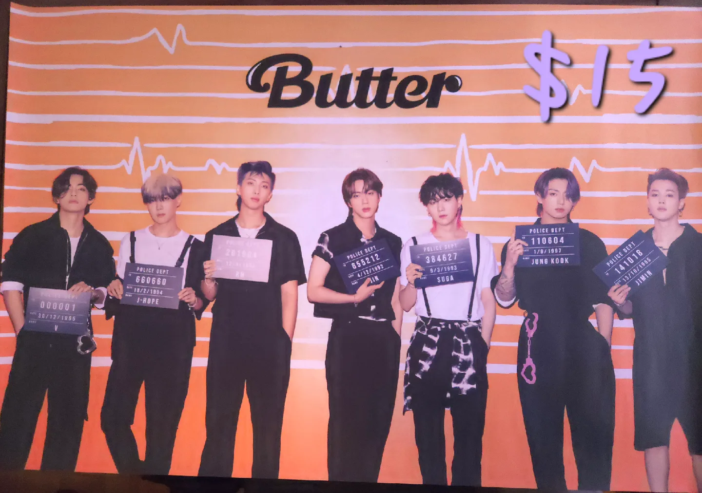 BTS Butter Poster 🥕 thumbnail