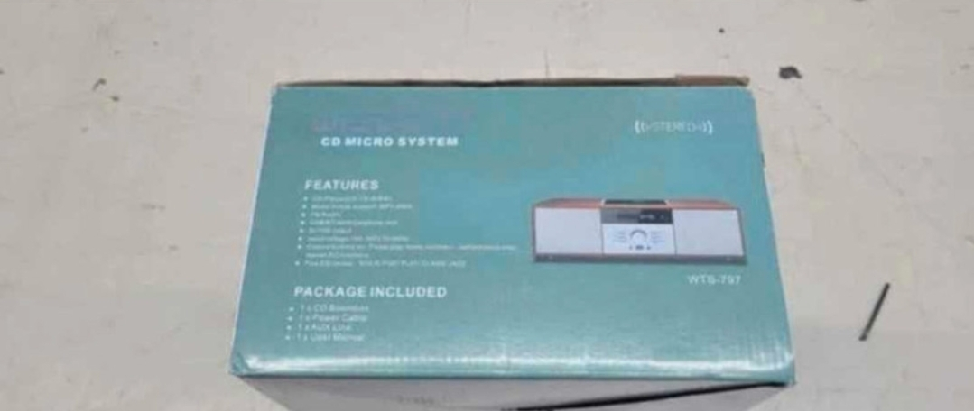 Wiscent CD Player and Stereo System - photo 3