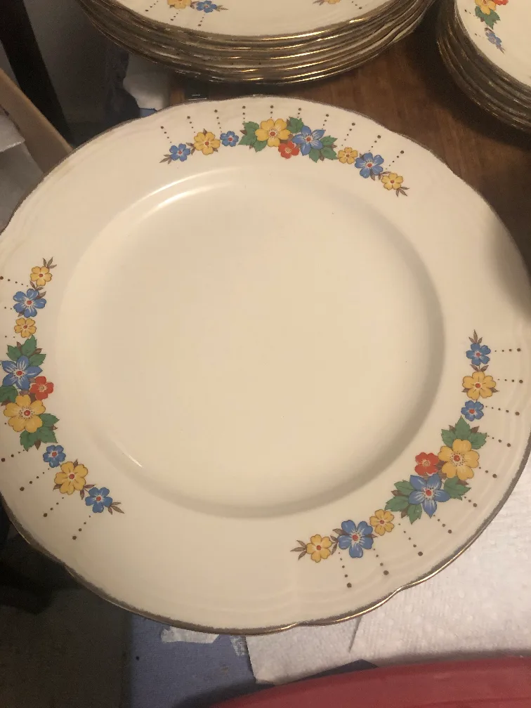 Alfred Meakin “ Royal Marigold “ Bowery 33 pc dining set image indicator(3)