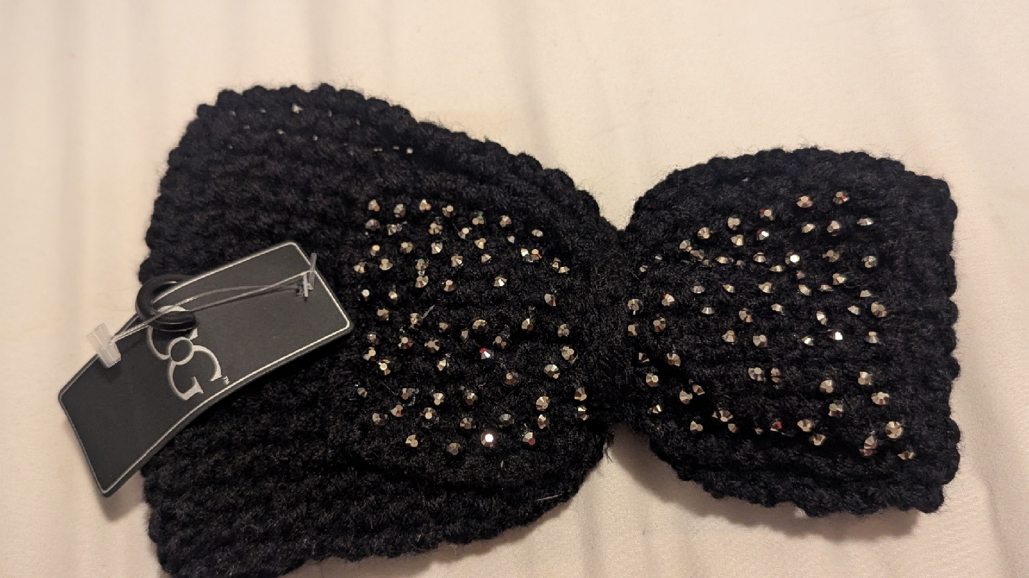 CC Black Knit Headband