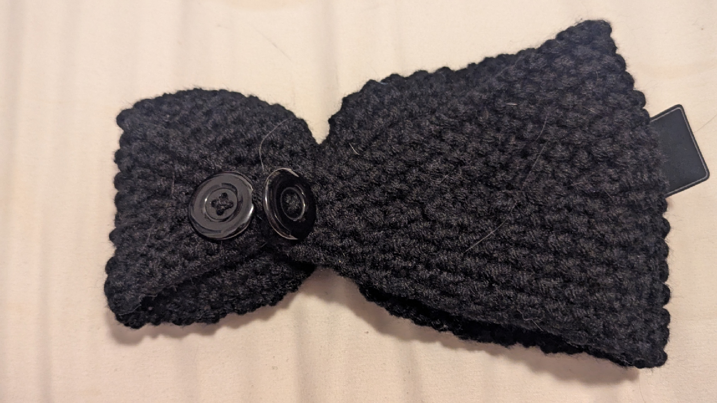 CC Black Knit Headband - photo 2
