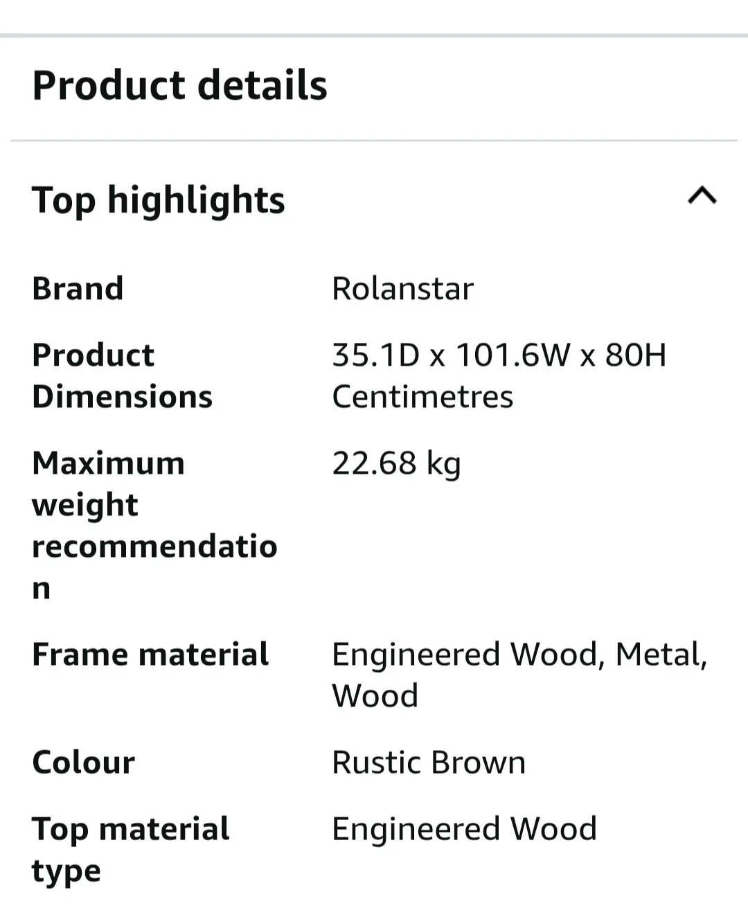 Console Table with Metal Mesh Shelves image indicator(8)