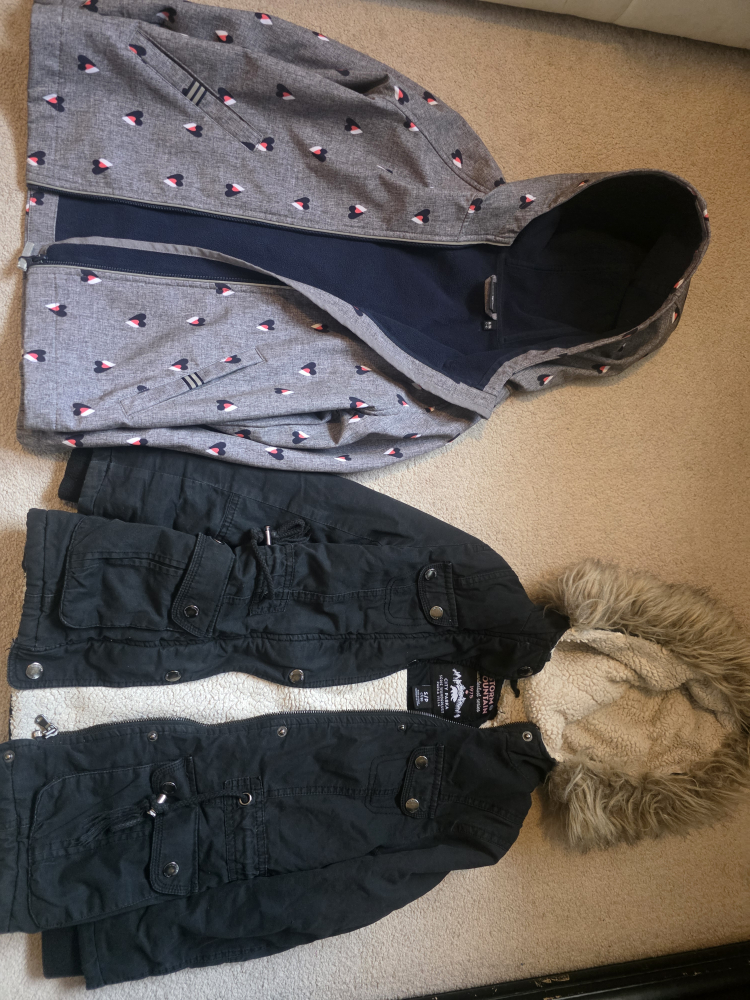 Girl's jackets size 7-8. Both for $5