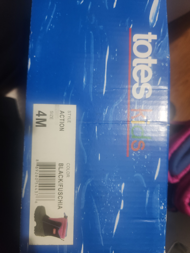 Totes Kids Action Snow Boots - Size 4M - photo 4