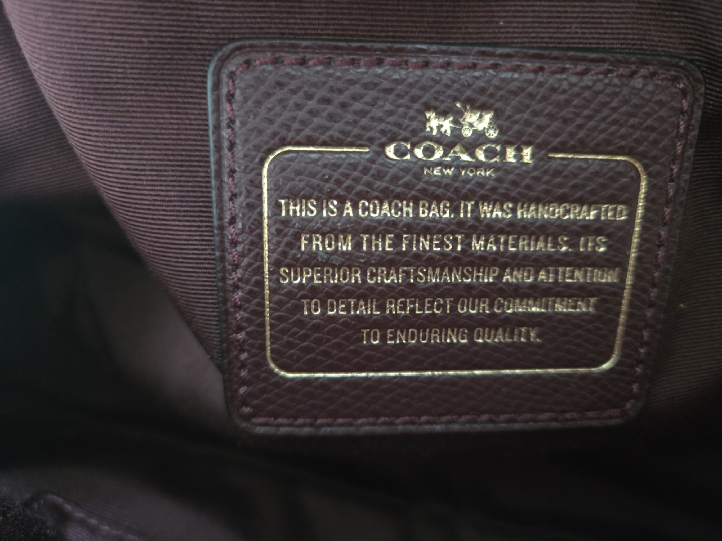 Coach Dome Satchel Burgundy - photo 4